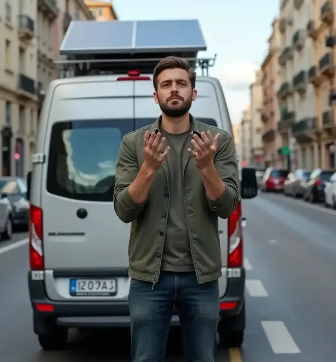imagen de como homologar panel solar desconectado