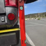 Verificación de salientes de proteccion trasera