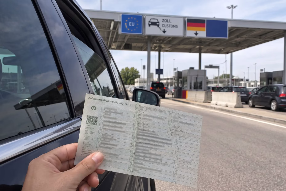 vehículo importado de alemania a españa