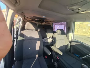 Homologar cambio de plazas clasificación y toldo