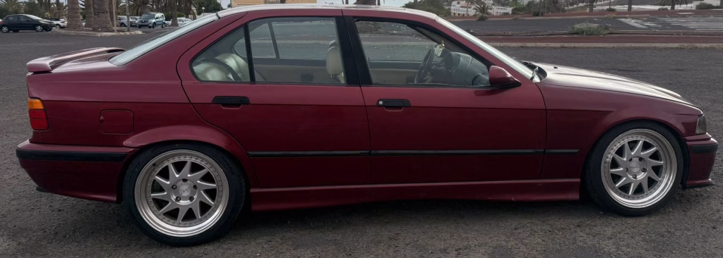 Homologar BMW 320i en Fuerteventura: lateral izquierdo
