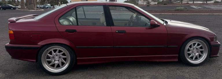 Homologar BMW 320i en Fuerteventura: lateral izquierdo