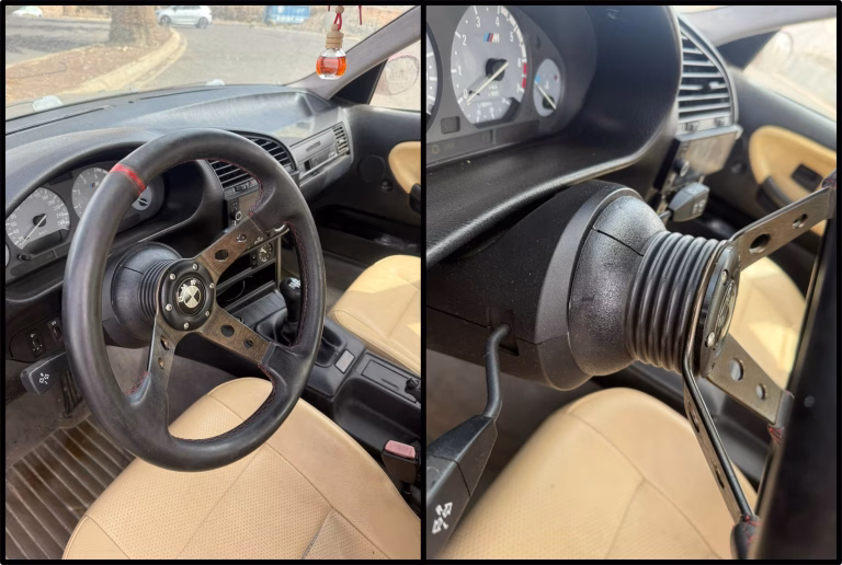 Sustitución de volante del BMW 320i en Fuerteventura