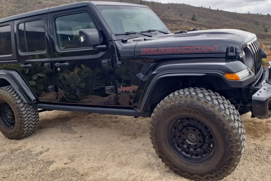 Homologar Jeep Wrangler Unlimited en Tenerife: vista lateral derecha