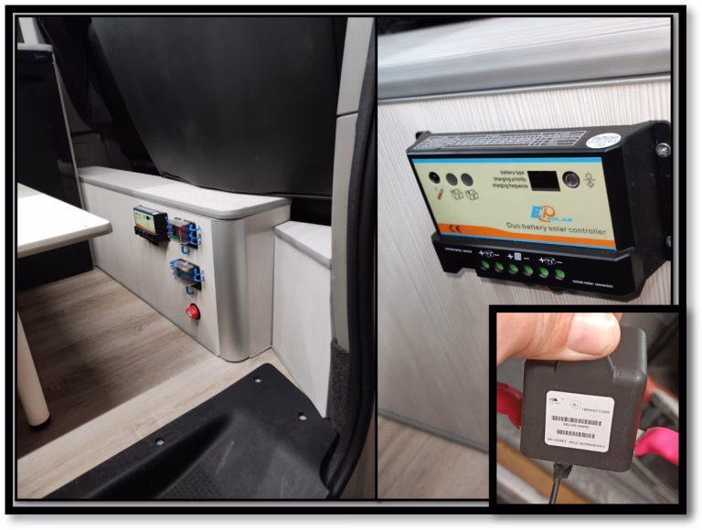 Parte del sistema eléctrico del Nissan Primastar