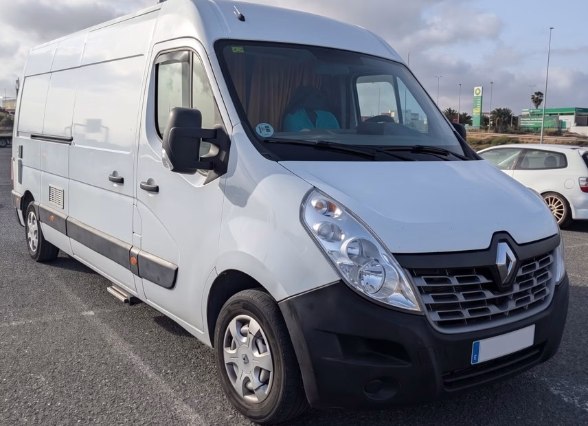 Homologar Renault Master: vista isométrica