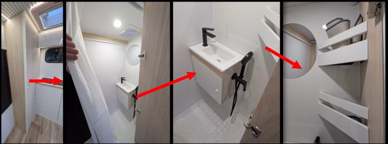 Módulo baño del Volkswagen Crafter