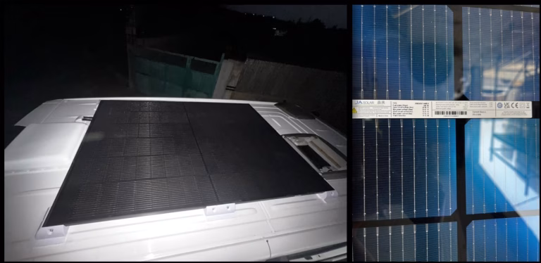 Panel solar del Volkswagen Crafter