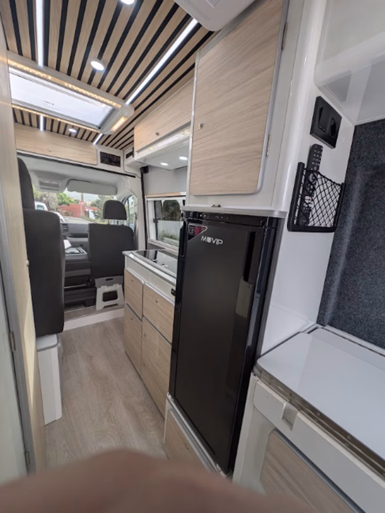 Vista interior del Volkswagen Crafter en Gran Canaria