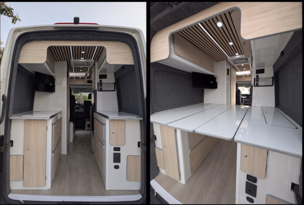 Homologar autocaravana en Gran Canaria: vista posterior